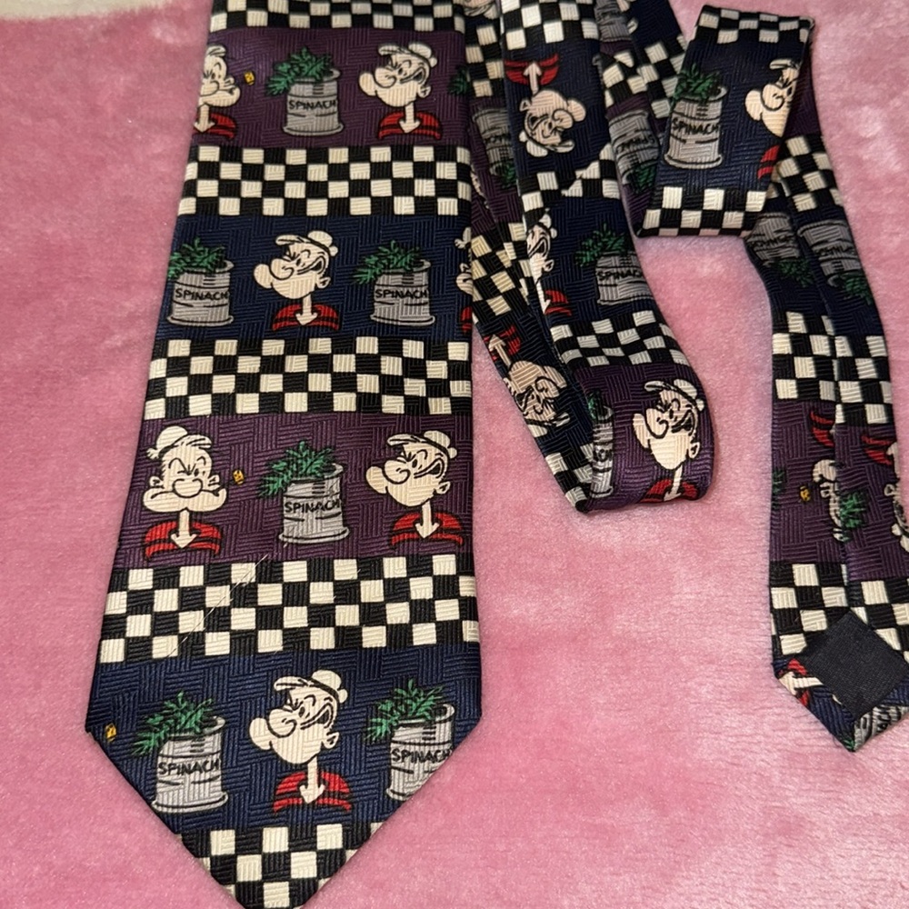 Vintage 1995 Popeye Tie